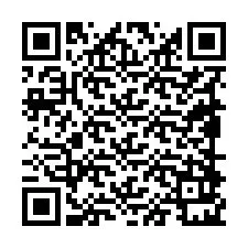 QR Code for Phone number +19898921298