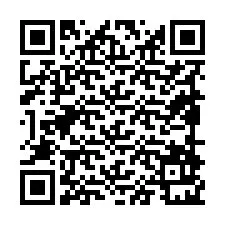 QR-Code für Telefonnummer +19898921709