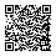 Kode QR untuk nomor Telepon +19898921729