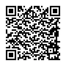 QR-Code für Telefonnummer +19898921745