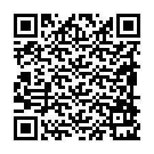 QR-Code für Telefonnummer +19898921774