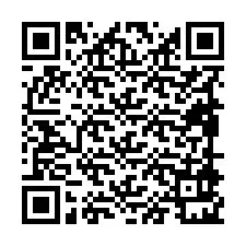 Kode QR untuk nomor Telepon +19898921853