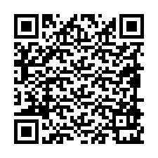 QR-Code für Telefonnummer +19898921958