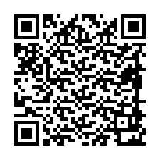 Kode QR untuk nomor Telepon +19898922047