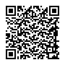 Kode QR untuk nomor Telepon +19898922064