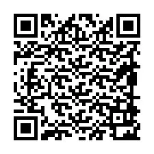 QR Code for Phone number +19898922091