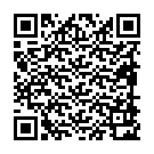 QR Code for Phone number +19898922143