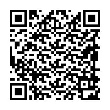 QR Code pour le numéro de téléphone +19898922465