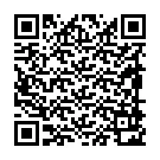 Codice QR per il numero di telefono +19898922470