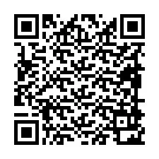 QR-Code für Telefonnummer +19898922473