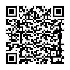 Kode QR untuk nomor Telepon +19898922514