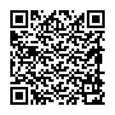 QR-koodi puhelinnumerolle +19898922541