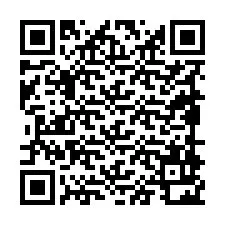 Kode QR untuk nomor Telepon +19898922548