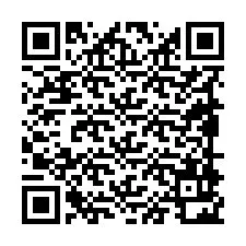 Kode QR untuk nomor Telepon +19898922568