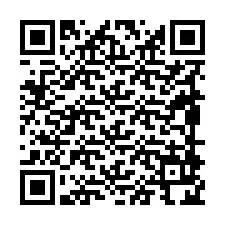 Kode QR untuk nomor Telepon +19898924420