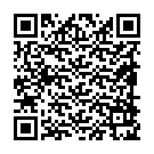 Codice QR per il numero di telefono +19898925659