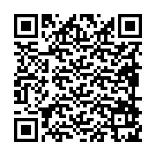 Kode QR untuk nomor Telepon +19898925726