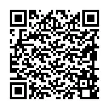 QR-Code für Telefonnummer +19898940585