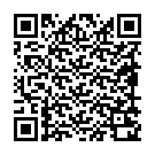 Codice QR per il numero di telefono +19899220198