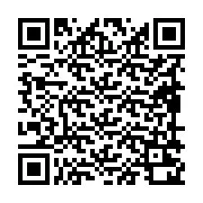 QR-code voor telefoonnummer +19899220256