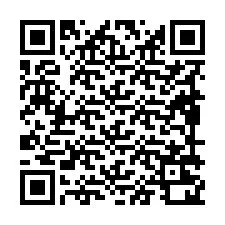 QR-koodi puhelinnumerolle +19899220922