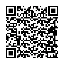 QR-koodi puhelinnumerolle +19899221373