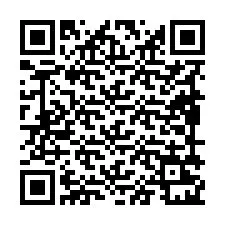 Código QR para número de teléfono +19899221436