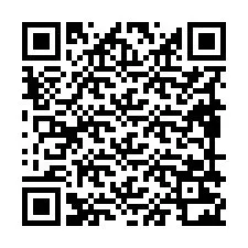 Kode QR untuk nomor Telepon +19899222322