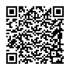 Código QR para número de teléfono +19899222371