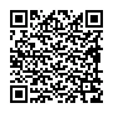 QR-Code für Telefonnummer +19899226252