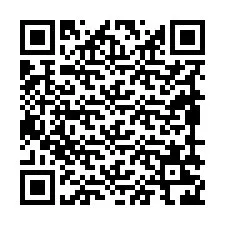 Código QR para número de telefone +19899226514