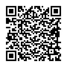 QR-code voor telefoonnummer +19899229097