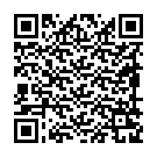 Código QR para número de teléfono +19899229614