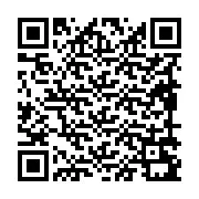 Codice QR per il numero di telefono +19899291812