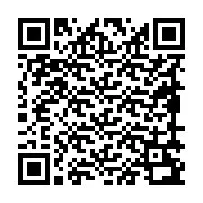 QR-код для номера телефона +19899292018