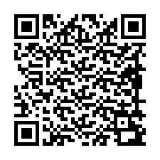Codice QR per il numero di telefono +19899292436