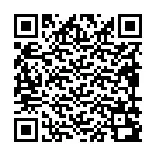 QR-koodi puhelinnumerolle +19899292522