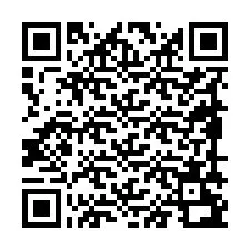 QR-koodi puhelinnumerolle +19899292558