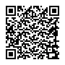 QR-code voor telefoonnummer +19899292809