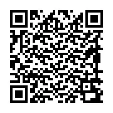 QR Code pour le numéro de téléphone +19899292821