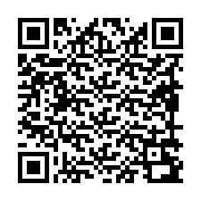 Codice QR per il numero di telefono +19899292826