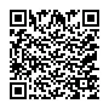 QR-koodi puhelinnumerolle +2015757479