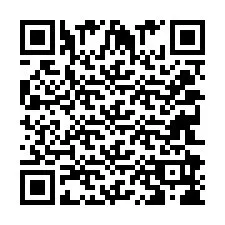 Código QR para número de teléfono +2034298615