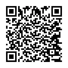 QR-koodi puhelinnumerolle +2034403779