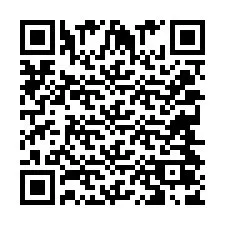 QR Code pour le numéro de téléphone +2034407829