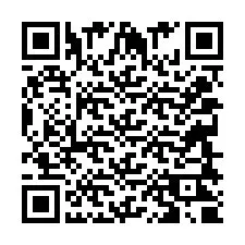 QR-koodi puhelinnumerolle +2034820801