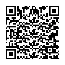 QR-koodi puhelinnumerolle +2036802145