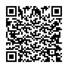 QR Code pour le numéro de téléphone +2038074826