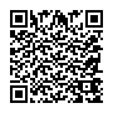 Código QR para número de teléfono +2038745129