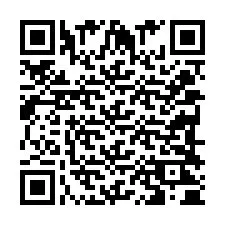 Código QR para número de teléfono +2038820434